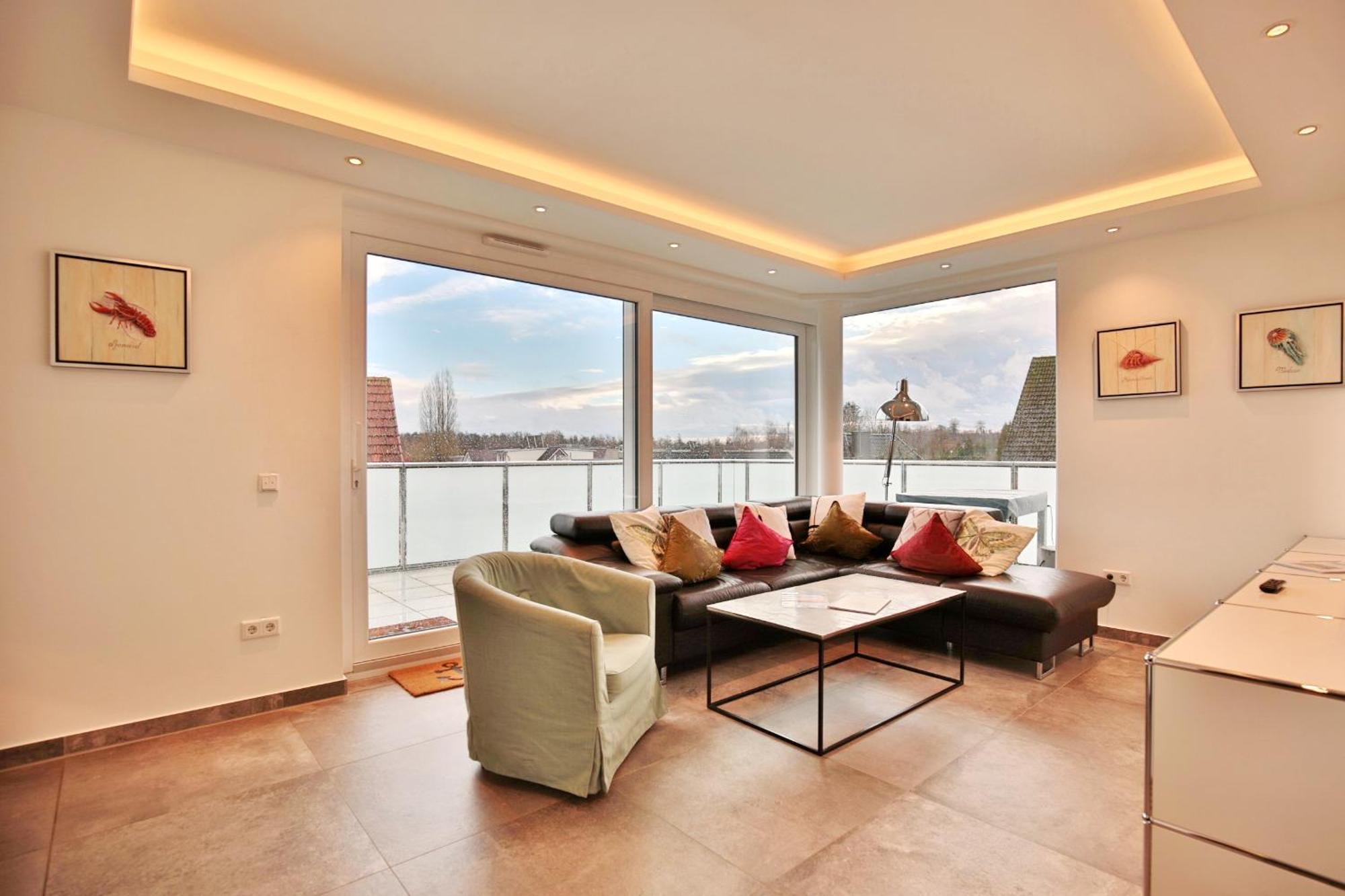 Haus Wolburgstrasse 1 Haus Wolburgstrasse 1A Penthouse Haifisch Appartement 5 Тиммендорфер-Штранд Экстерьер фото